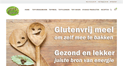 Desktop Screenshot of glutenvrijmeel.nl