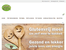Tablet Screenshot of glutenvrijmeel.nl